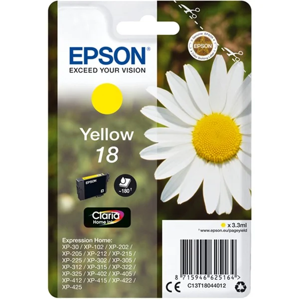 Epson 18 yellow