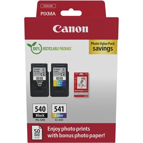 Canon PG-540 and CL-541