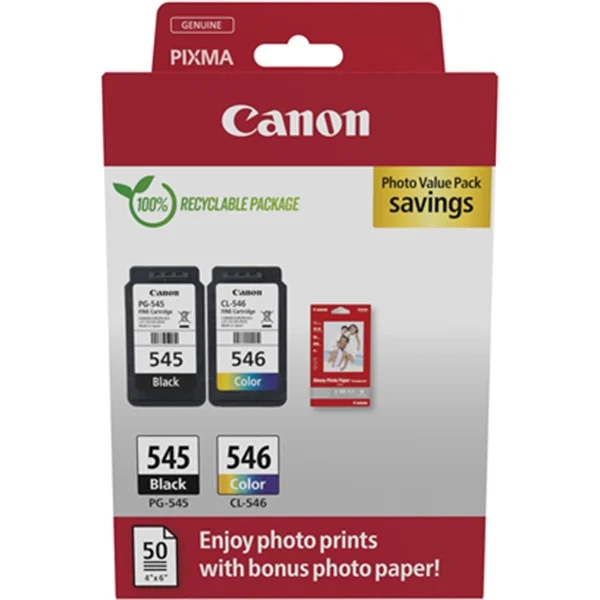 Canon PG-545 and CL546